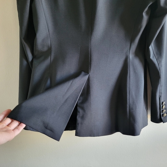 Aritzia Talula Exeter School Boy Button Wool Blend Causal Business Blazer - Picture 7 of 13